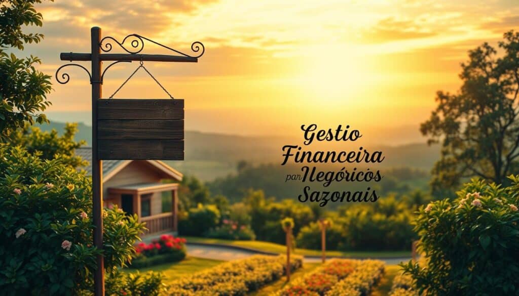 Gestão financeira para negócios sazonais