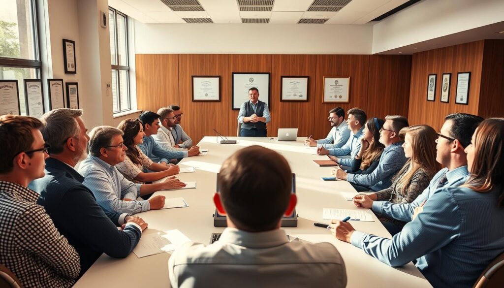 Treinamento de franqueados