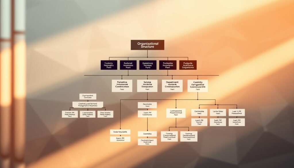 análise da estrutura organizacional