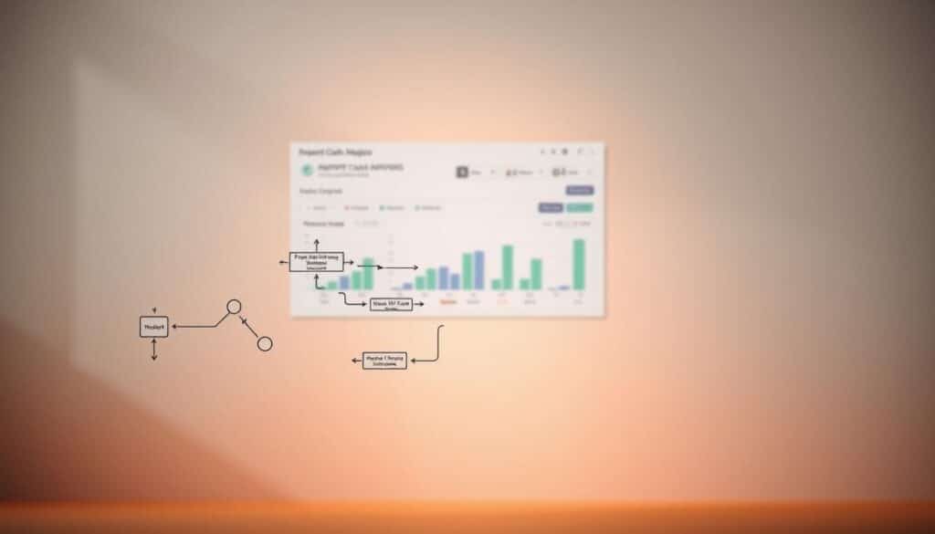 análise de fluxo de caixa projetado