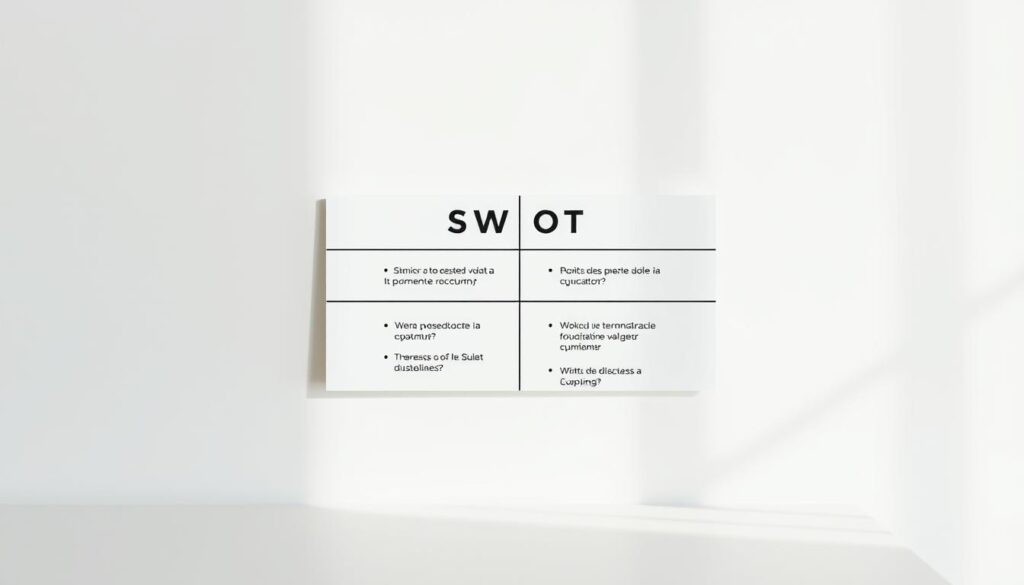 comparação com SWOT