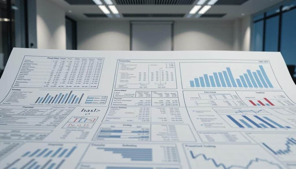 componentes do modelo financeiro