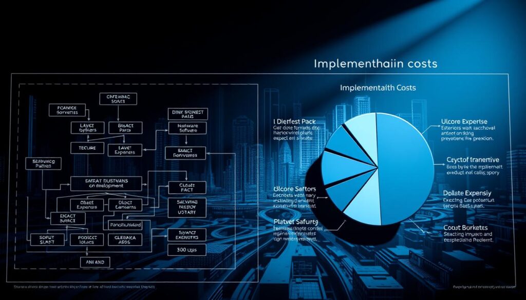 custos de implementação de blockchain