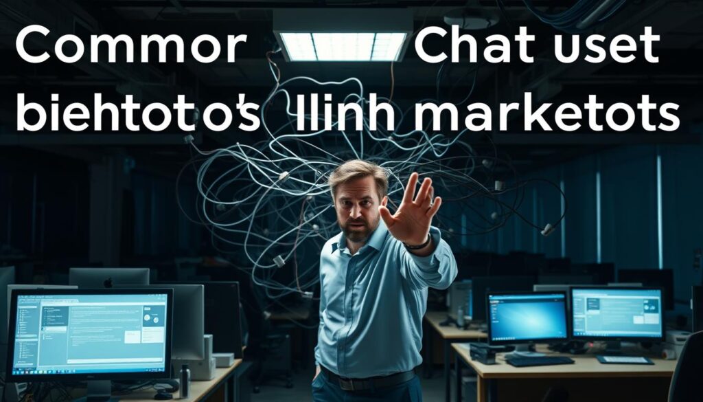 erros ao usar chatbots