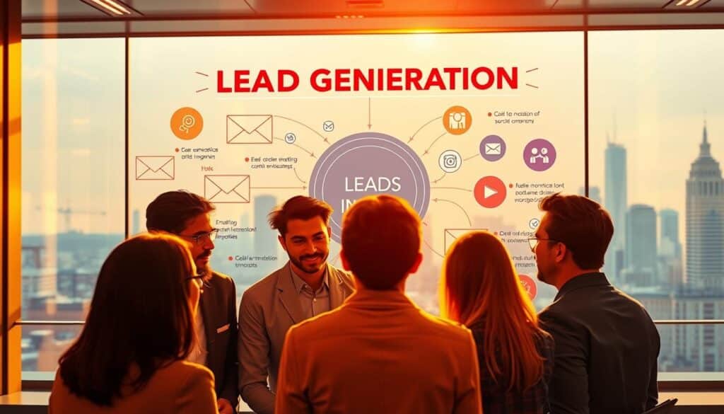 estratégias de geração de leads