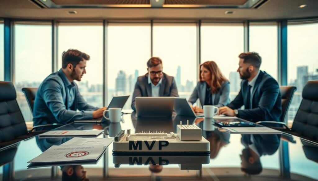 papel do MVP com investidores