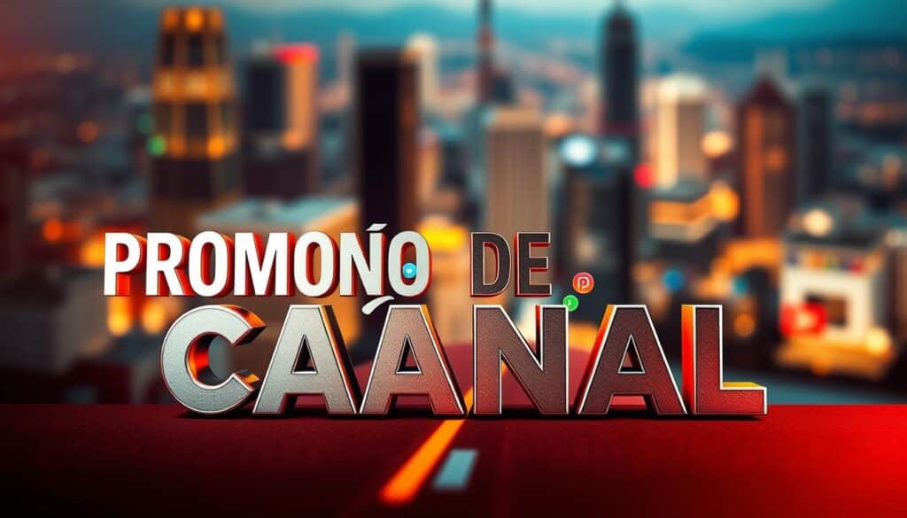 promoção de canal