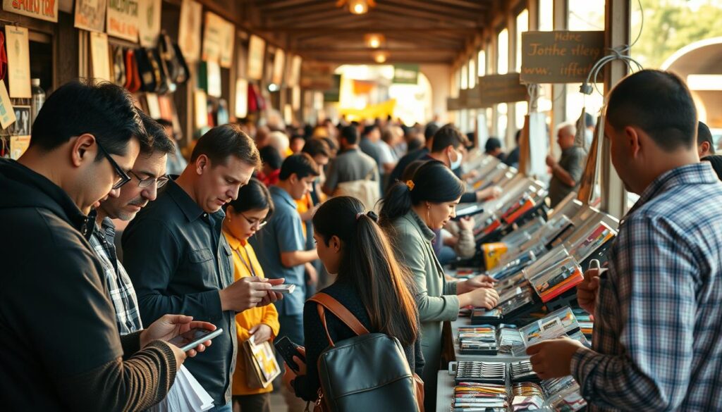 testes de mercado