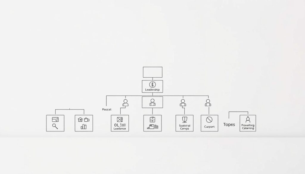 tipos de estrutura de liderança